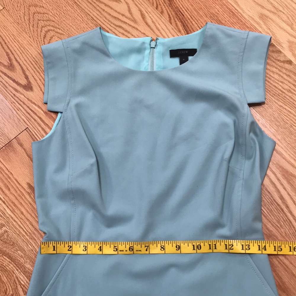 J. Crew SZ 4,resume wool work  dress. - Picture 9 of 11